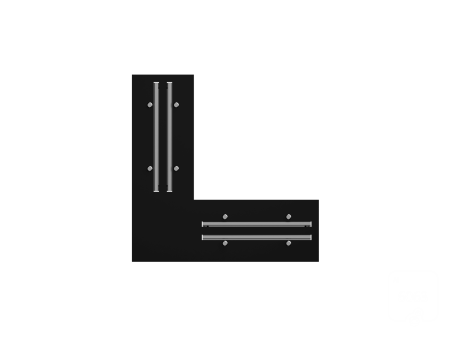 Угловой соединительный коннектор питания 6063 TrackLine