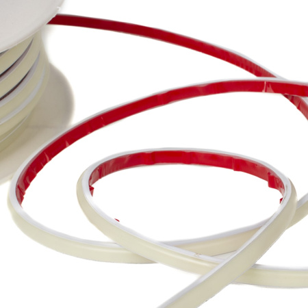 Светодиодная лента 220V, COB 288 chip/m, warm white, IP67, 288WW