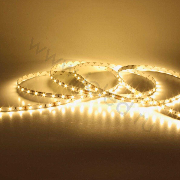 Светодиодная лента LUX class 2835 60led/m, warm white, 12V, nano IP54, N53