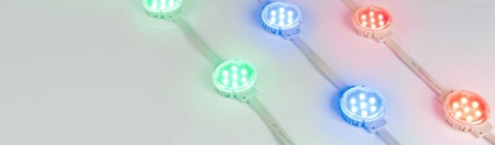 Модуль управляемый SPI-F7-D50 24V RGB-RAM-Auto (1.25W, IP68, 120 deg) (Arlight, Пластик, 3 года)