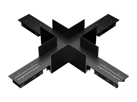 Соединительный элемент 6063 TrackLine (L RAL9005)