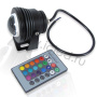 Светодиодный прожектор RB10RGB+IR REM CONTROL (10W, 12V, RGB)