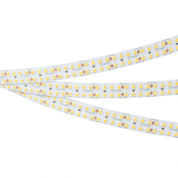 Светодиодная Лента RT-A320-15mm 24V Day4000 (24 W/m, IP20, 2835, 5m) (Arlight, высок.эфф.150 лм/Вт)