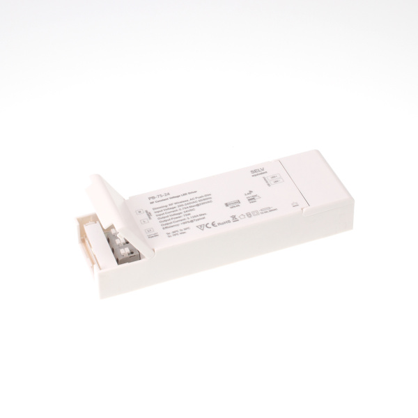 Блок питания PB-75-24 DIM7 (DIM/ RF2.4GHz, AC Push-Dim, 220V, 24V, Max.3.125A, 75W)