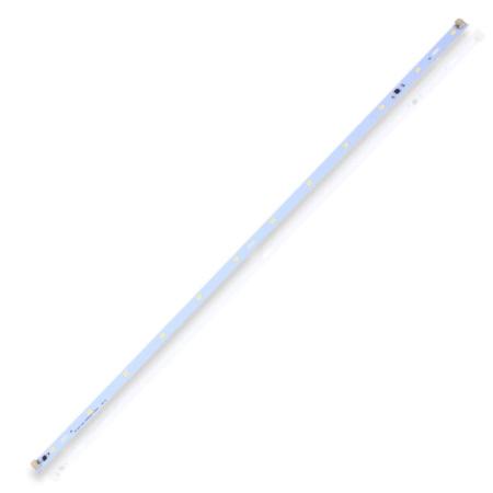 Светодиодная линейка 2835, 12 led, 220V, 5W, 595mm, D176, warm white