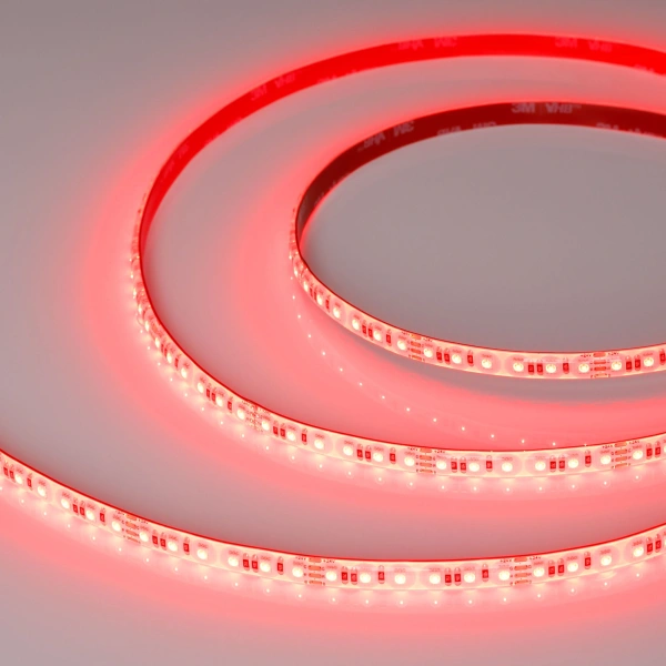 Светодиодная Лента герметичная RTW-SE-A120-8mm 24V RGB (12 W/m, IP65, 2835, 5m) (Arlight, 5 лет)
