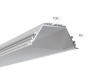 Алюминиевый LED профиль LINE 10040 IN S LT70 (с экраном) — 2000мм