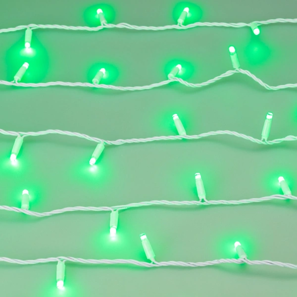 Светодиодная гирлянда ARD-STRING-CLASSIC-10000-WHITE-100LED-LIVE RGB-DMX (24V, 10W) (Ardecoled, IP65)