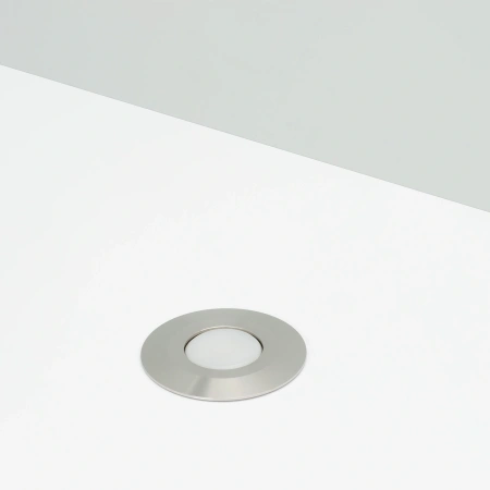 Накладка ART-DECK-CAP-FLAT-R50 (SL, STEEL) (Arlight, Металл)