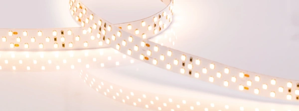 Светодиодная Лента RT 2-5000 24V Warm2700 3x2 (2835, 1260 LED, CRI98) (Arlight, 27 Вт/м, IP20)
