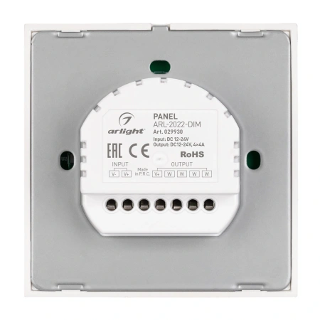 Панель ARL-2022-DIM (12-24V, 4x4A, Sens) (Arlight, IP20 Пластик, 3 года)