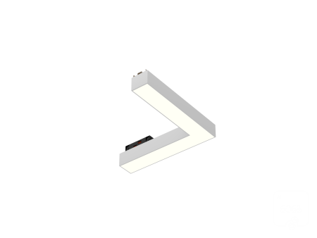 Светильник TrackLine Fold Angle (ral9005 200mm 200mm LT70 — 4K 10W 120deg)