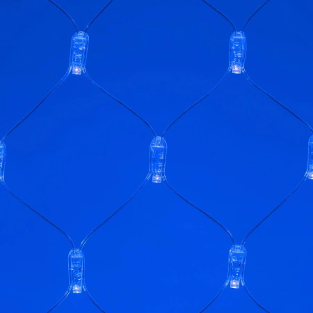 Светодиодная гирлянда ARD-NETLIGHT-CLASSIC-2000x1500-CLEAR-288LED Blue (230V, 18W) (Ardecoled, IP65)