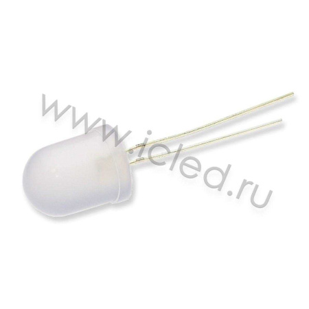 Светодиод ICL-10mm LE5 (white, 4000-5000mcd, 60deg., fog)