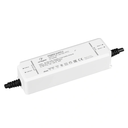 Блок питания ARPV-SP-48150-PFC (48V, 3.12A, 150W) (Arlight, IP67 Пластик, 5 лет)