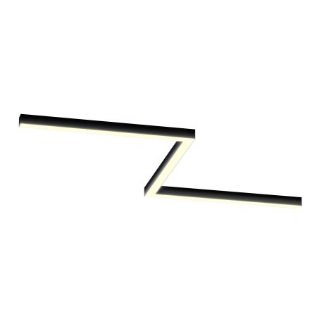 Светильник ЗигЗаг S50 (RAL9003 4x651mm-135 LT70 — 4K 54W)