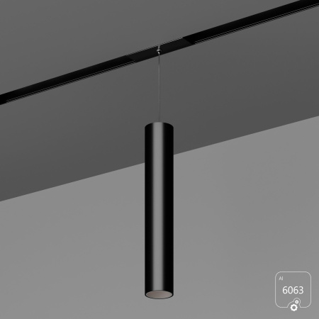 Светильник TrackLine Focus hang (RAL9005 D55 320mm — 4K 10W 38deg)