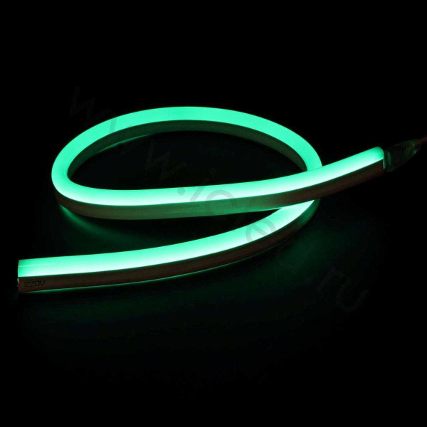 Светодиодный гибкий неон 1425 220V green LN16