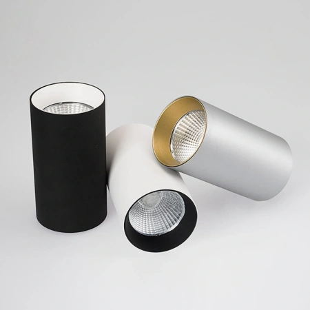 Светильник накладной SP-POLO-R85-1-15W Warm White 40deg (Black, Black Ring) (Arlight, IP20 Металл, 3 года)