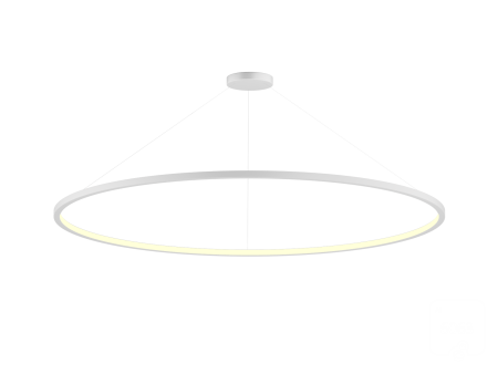 Светильник 6063 Обод (RAL9003 D1250 LT70 — 3K 55,0W 120deg)