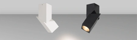 Светильник SP-TWIST-SURFACE-S60x60-12W Warm3000 (BK, 30 deg) (Arlight, IP40 Металл, 3 года)