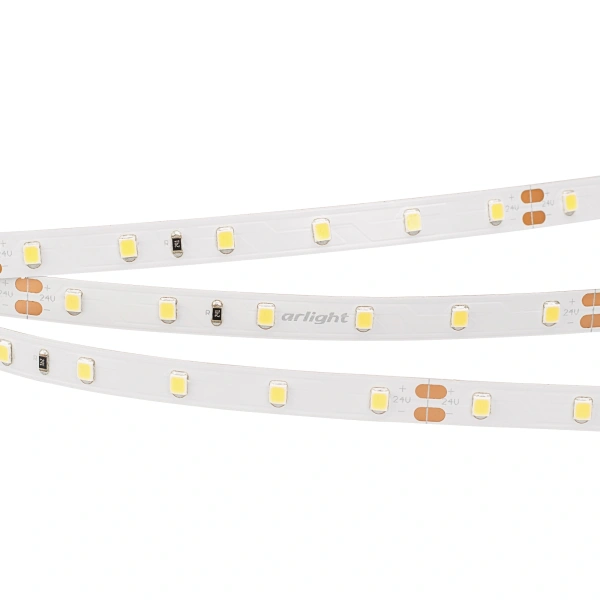 Светодиодная Лента RT 2-5000 24V Day4000 (2835, 300 LED, PRO) (Arlight, 7.2 Вт/м, IP20)