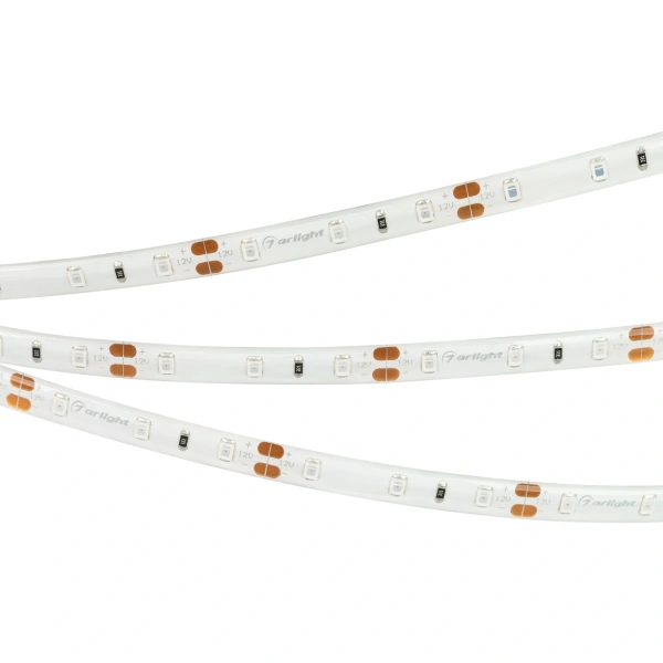 Светодиодная Лента герметичная RTW-SE-A60-8mm 12V Yellow (4.8 W/m, IP65, 2835, 5m) (Arlight, -)