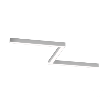 Светильник ЗигЗаг S50 (RAL9003 4x651mm-135 LT70 — 4K 54W)