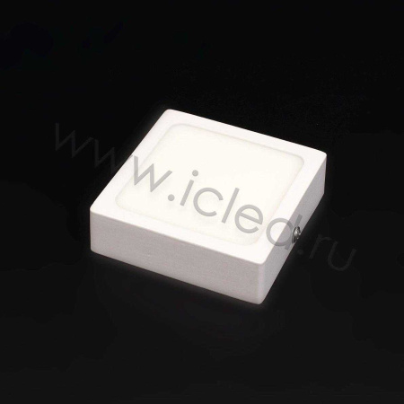 Светодиодный светильник MBD-101 MB122 (8W, square, white)