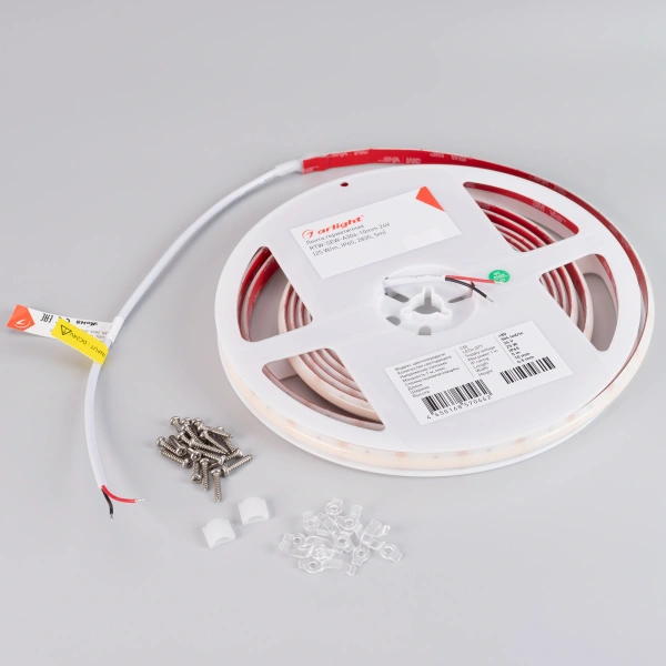 Светодиодная Лента герметичная RTW-SEW-A304-10mm 24V Day4000 (25 W/m, IP65, 2835, 5m) (Arlight, 5 лет)