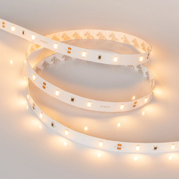 Светодиодная Лента ULTRA-5000 12V Warm2400 (5630, 150 LED, LUX) (Arlight, 12 Вт/м, IP20)