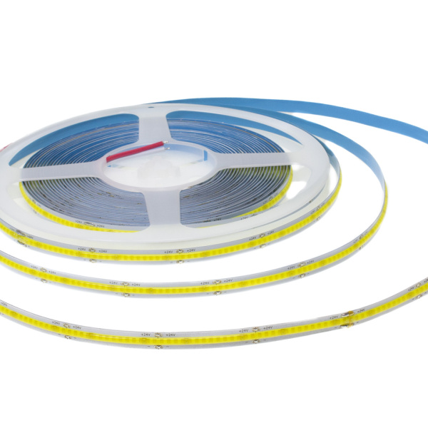 Светодиодная лента COB, 320 chip/m, day white, 24V, IP20, A239