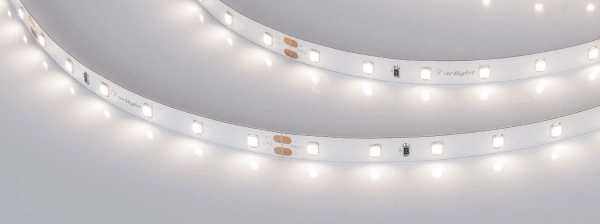 Светодиодная лента Лента RT-A60-8mm 24V Day4000 CRI98 (4.8 W/m, IP20, 2835, 5m) (Arlight, Открытый)