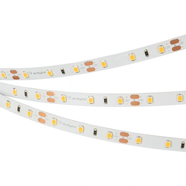 Светодиодная лента Лента RT-A60-8mm 12V Day5000 CRI98 (7.2 W/m, IP20, 2835, 5m) (Arlight, 7.2 Вт/м, IP20)
