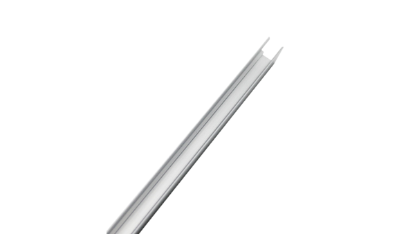 Крепеж алюминиевый для крепления ленты