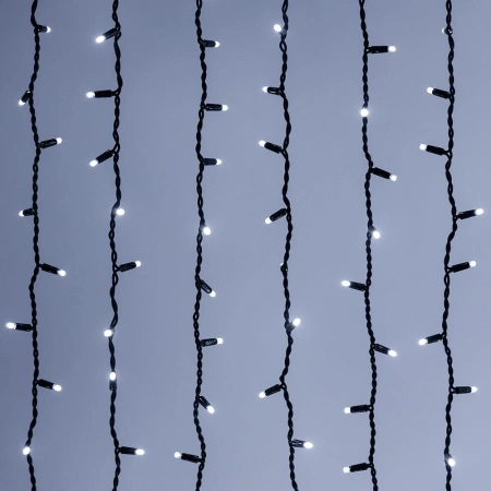 Светодиодная гирлянда ARD-CURTAIN-PRO-2000x3000-BLACK-760LED-STD WHITE (230V, 70W) (Ardecoled, IP65)