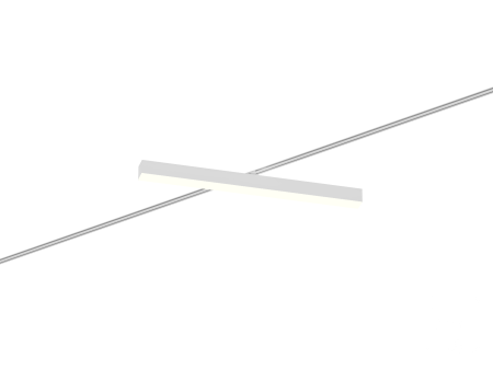 Трековый светильник 6063 5050 TR2 (RAL9003 500mm Prizma — 4K 19W)