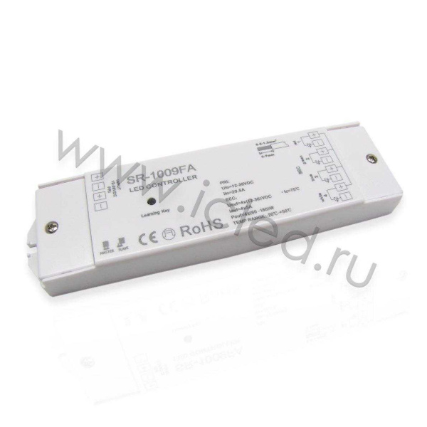 Контроллер RGBW SR-1009FA (12-36V, 240-720W)