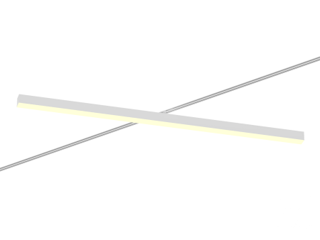 Трековый светильник 6063 5050 TR2 (RAL9003 500mm Prizma — 4K 19W)