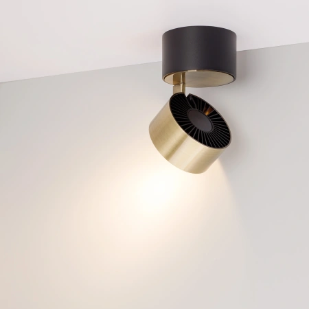 Светильник SP-PLURIO-SURFACE-R77-9W Warm3000 (BK-ABRS, 36 deg, 230V) (Arlight, IP20 Металл, 3 года)