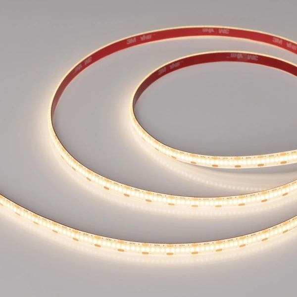 Светодиодная Лента герметичная COB-SE-X360-8mm 5V Warm3000 (5 W/m, IP65, CSP, 5m) (Arlight, -)