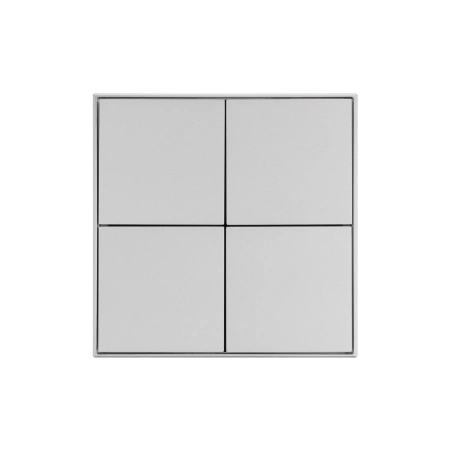 INTELLIGENT ARLIGHT Кнопочная панель KNX-304-23-IN Silver (BUS, Frame) (IARL, IP20 Металл, 2 года)