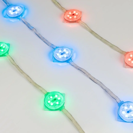 Флэш-модуль ARL-PRO-D50-6LED RGB 12V Прозрачный (Arlight, Пластик, 3 года)