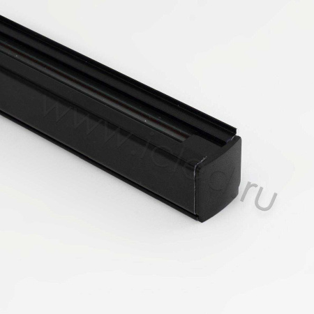 Трек для спотов 4L 1м 4X8 (''трехфазный'', 4 провода, черный)