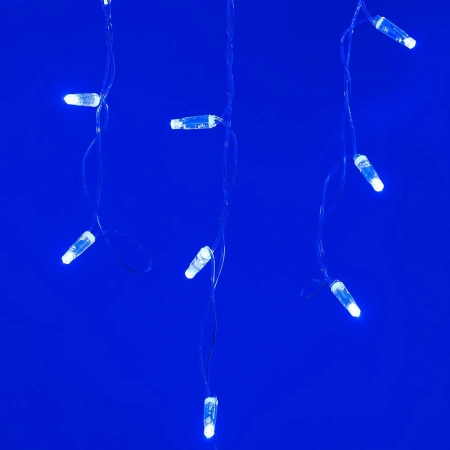 Светодиодная гирлянда ARD-EDGE-CLASSIC-2400x600-CLEAR-88LED-STD BLUE (230V, 6W) (Ardecoled, IP65)