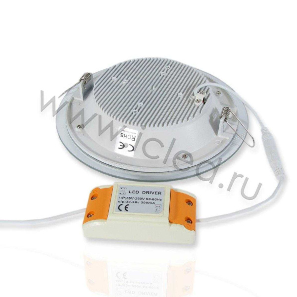 Светодиодный светильник встраиваемый IC-RW D200 (15W, Warm White)