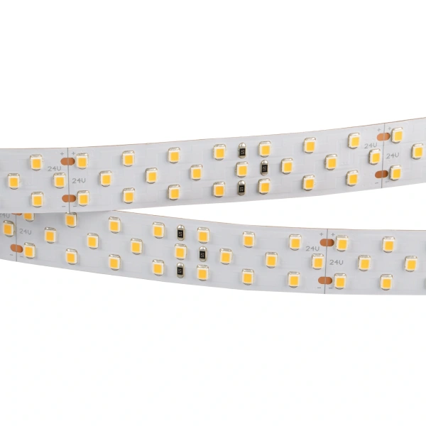 Светодиодная Лента RT 2-5000 24V Day4000 3x2 (2835, 1260 LED, CRI98) (Arlight, 27 Вт/м, IP20)
