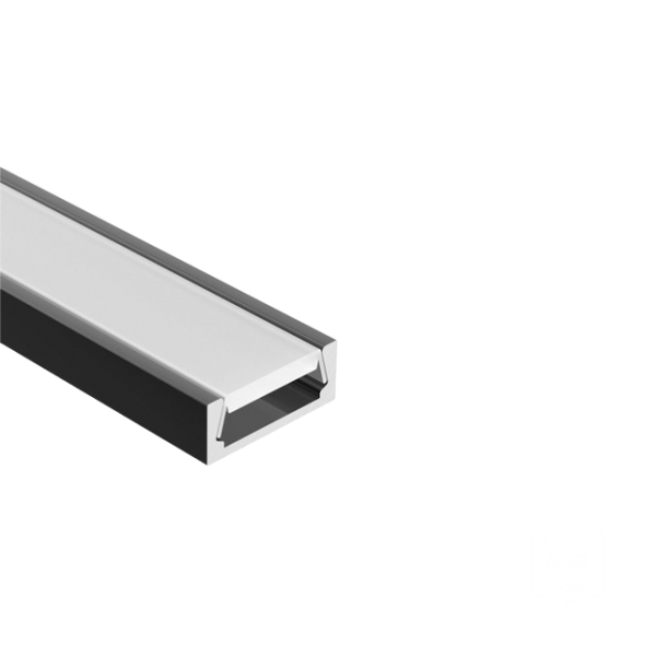 Профиль U-15 Anod (с экраном) — 2000мм