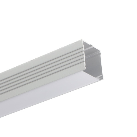 Алюминиевый профиль 046 (2000х35х35мм с рассеивателем)