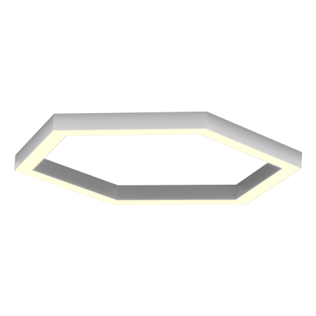 Светильник Шестигранник S50 (RAL9003 824 6mm LT70 — 4K 104W)